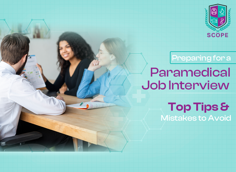 paramedical job interview tips