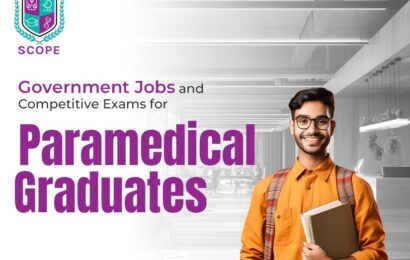 government jobs for paramedical graduates, paramedical government jobs 2025, paramedical competitive exams, jobs after paramedical course