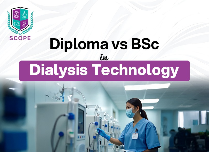 Diploma in Dialysis Technology, BSc Dialysis Technology, Diploma vs BSc in Dialysis Technology, Dialysis Technology course after 12th