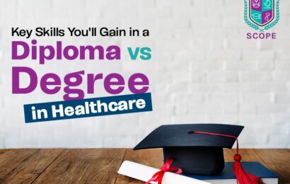 Diploma courses in healthcare, Degree courses in healthcare, Healthcare career skills, Diploma vs degree in healthcare