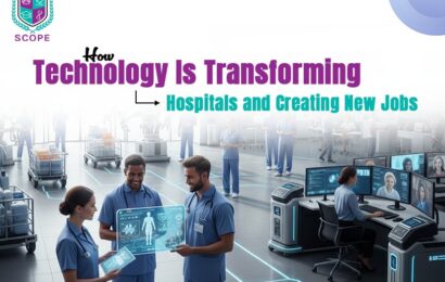 AI in healthcare, technology in healthcare, healthcare IT jobs, robotics in hospitals, medical technology advancements, technology in hospitals