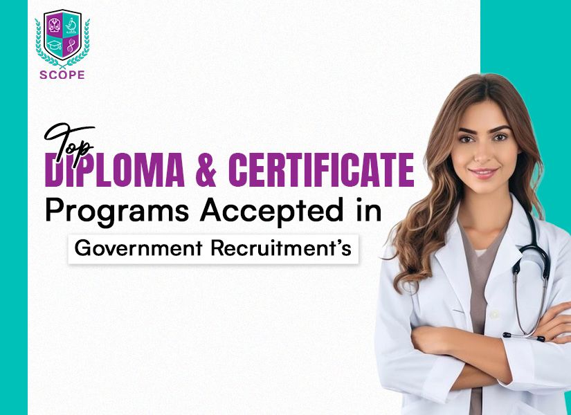 Diploma & Certificate Programs Accepted in Government Recruitment
