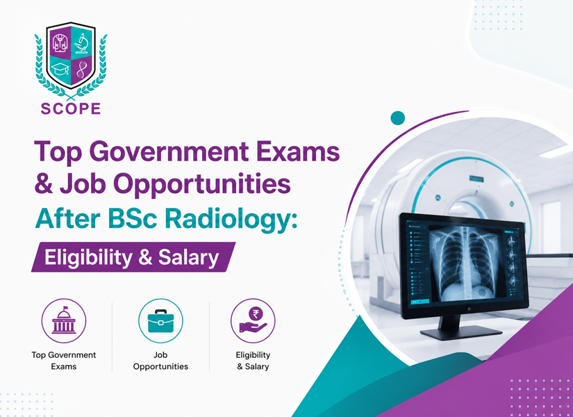 Top Government Exams & Job Opportunities After BSc Radiology: Eligibility & Salary