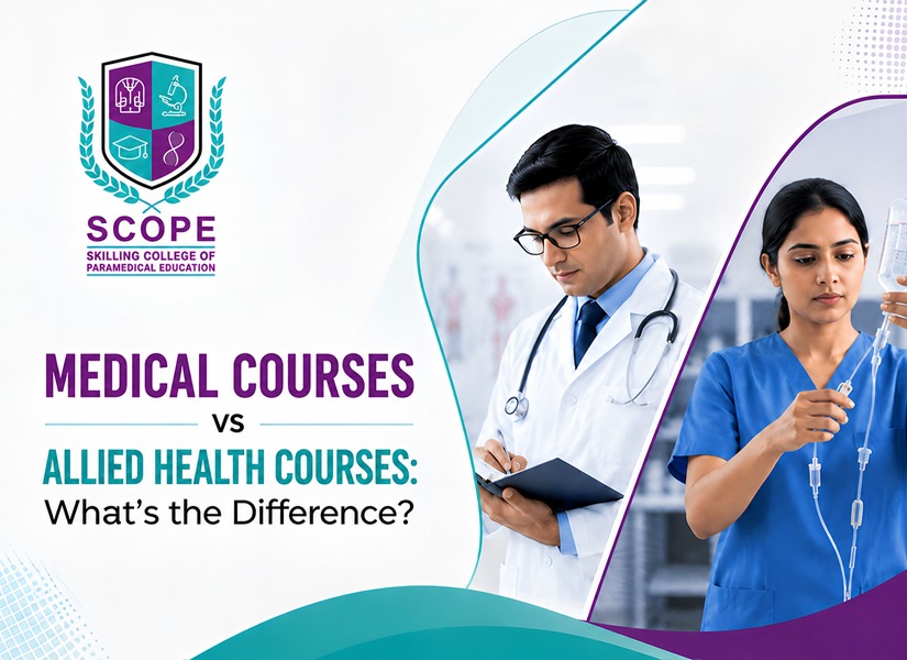Medical Courses vs Allied Health Courses: What's the Difference?